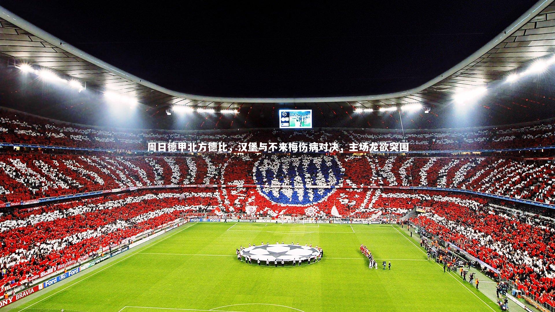 周日德甲北方德比,汉堡与不来梅伤病对决,主场龙欲突围